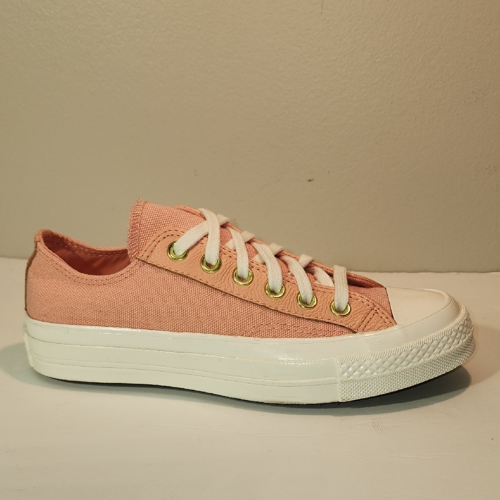 Women’s Casual Canvas Low-Top Sneakers in Blush Pink W Size 6.5 M Size 4.5 Unise